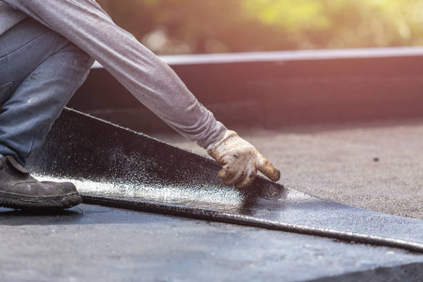 Professional Crawl Space Encapsulation technician working in Chandlersville, OH